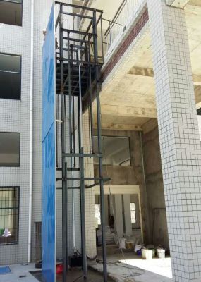 导轨式固定升降平台 ZB-012